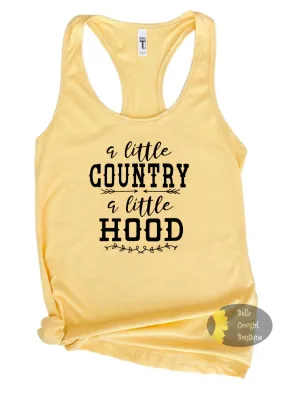 A Little Country A Little Hood Women's Tank Top