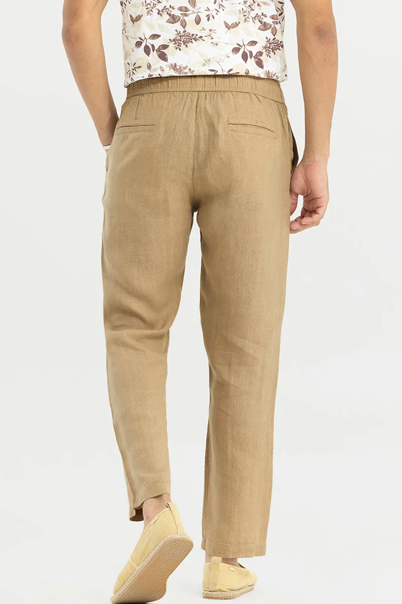 Certainly! Heres a more optimized and descriptive title for an e-commerce product listing:

Mens Classic Fit Lightweight Khaki Linen Pants - Breathable Summer Trousers

This title includes key modifiers like Men’s, Classic Fit, Lightweight, Breathable, and Summer, which can help attract more potential buyers in search results.