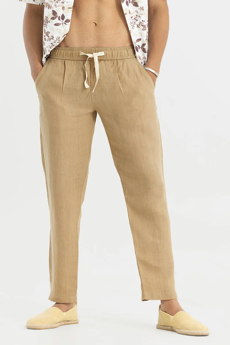 Certainly! Heres a more optimized and descriptive title for an e-commerce product listing:

Mens Classic Fit Lightweight Khaki Linen Pants - Breathable Summer Trousers

This title includes key modifiers like Men’s, Classic Fit, Lightweight, Breathable, and Summer, which can help attract more potential buyers in search results.