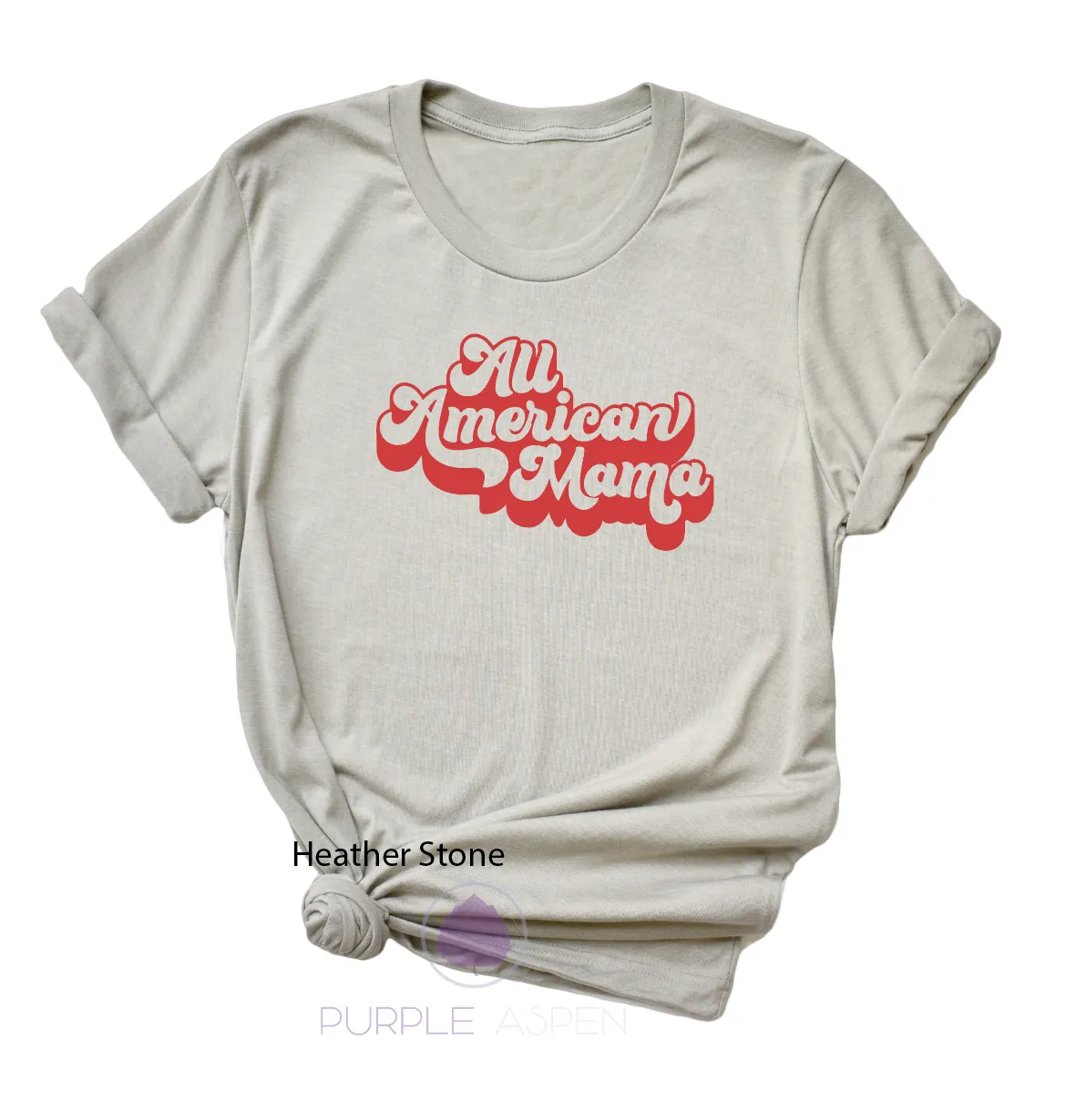 All American Mama Tshirt