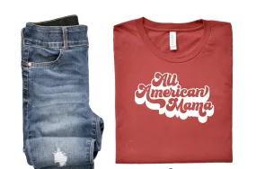 All American Mama Tshirt