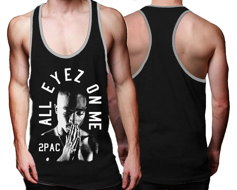 All Eyes On Me Racerback Tank Top for Man