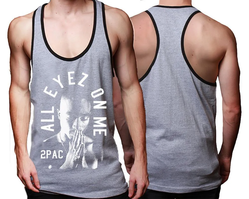 All Eyes On Me Racerback Tank Top for Man