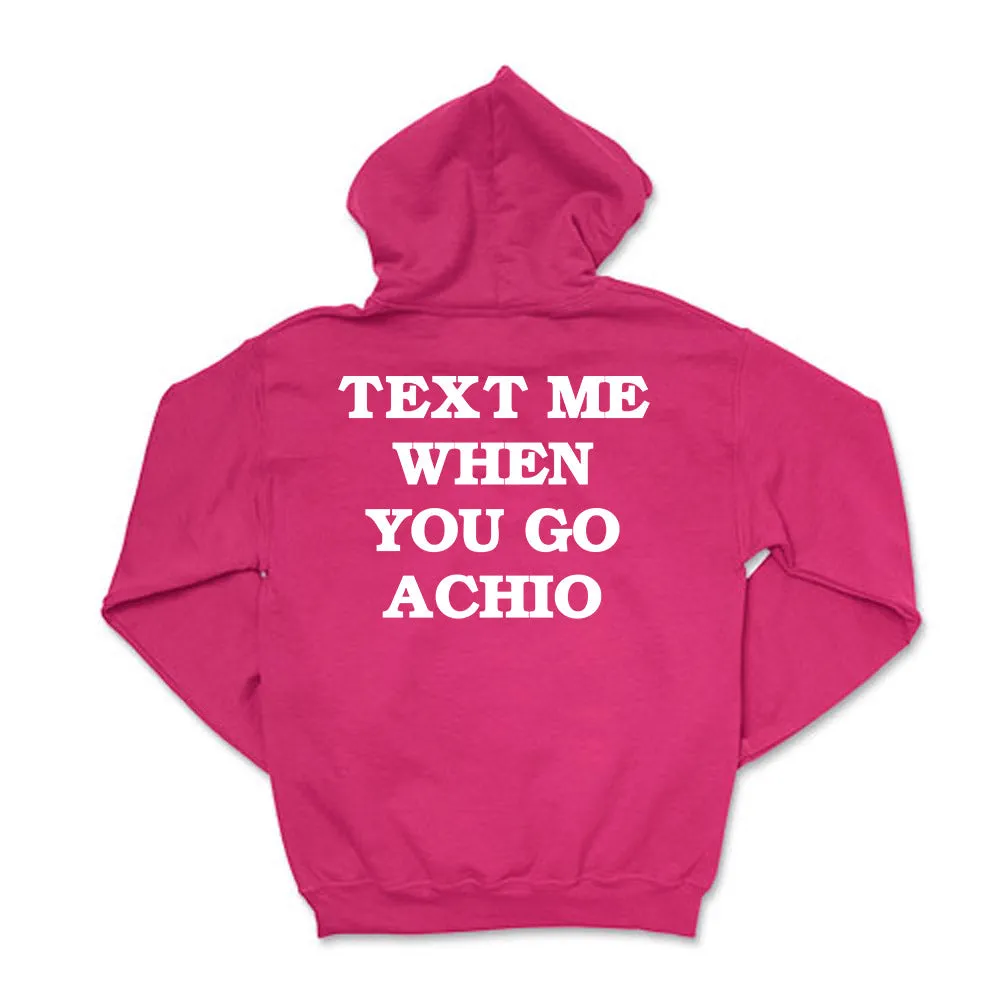 Alpha Chi Omega // Text Me Hooded Sweatshirt