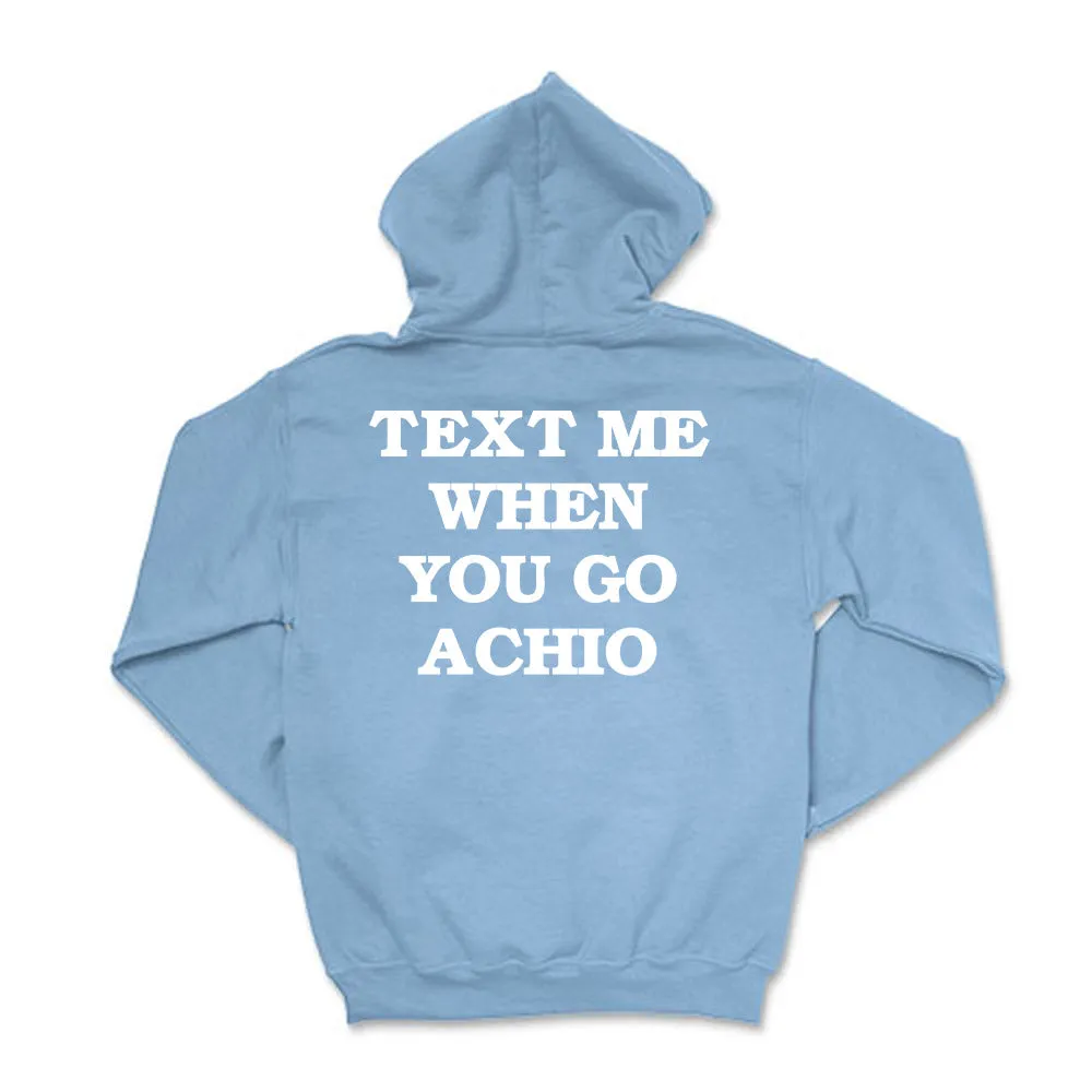 Alpha Chi Omega // Text Me Hooded Sweatshirt