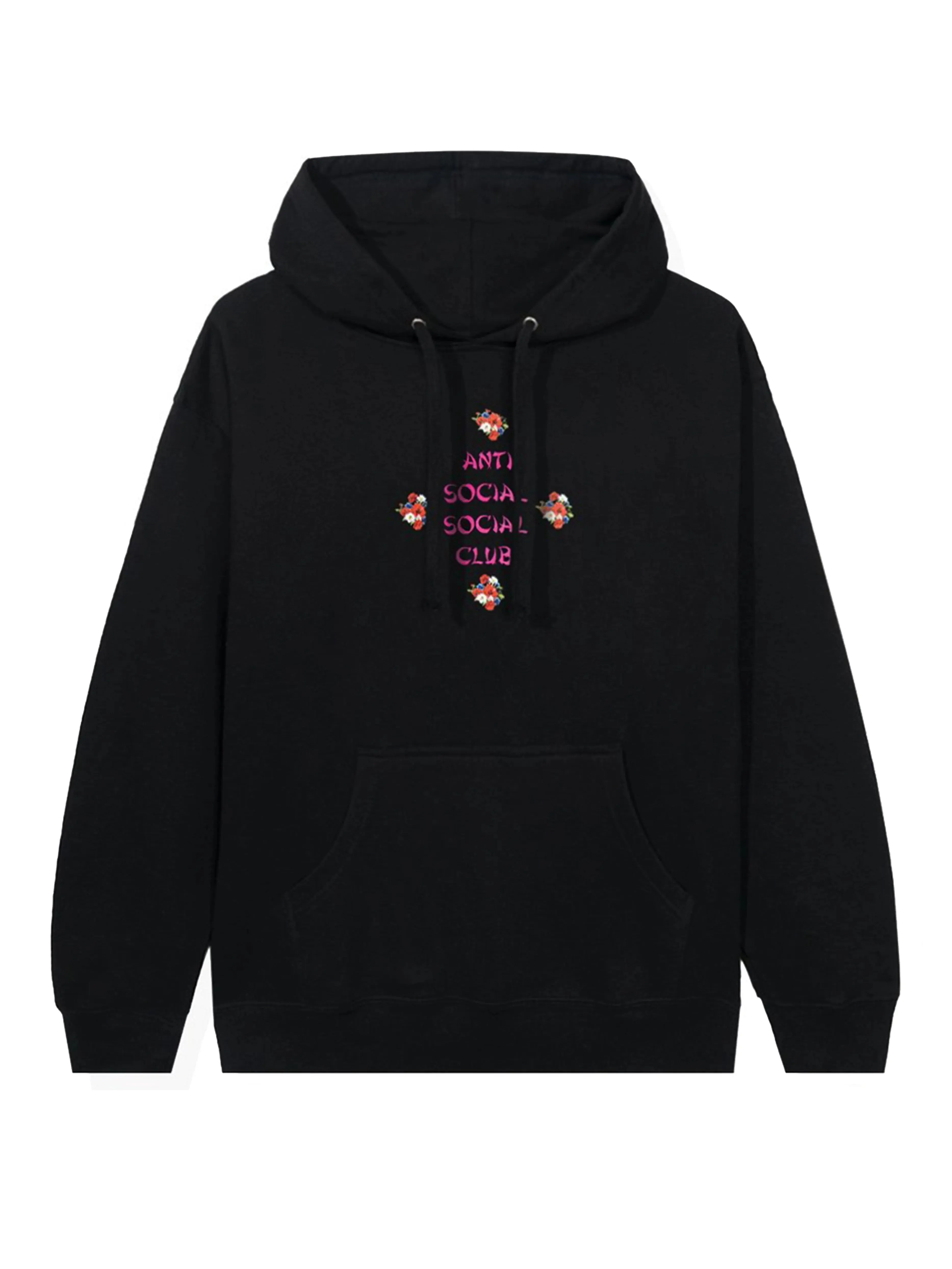 Anti Social Social Club 2 Much Of Heaven Hoodie Black