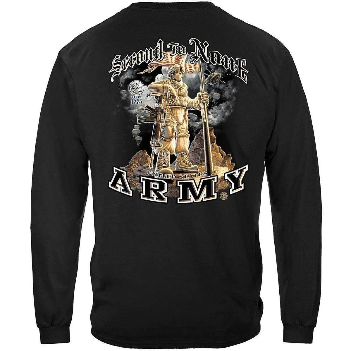 Army Second To None Premium Hoodie