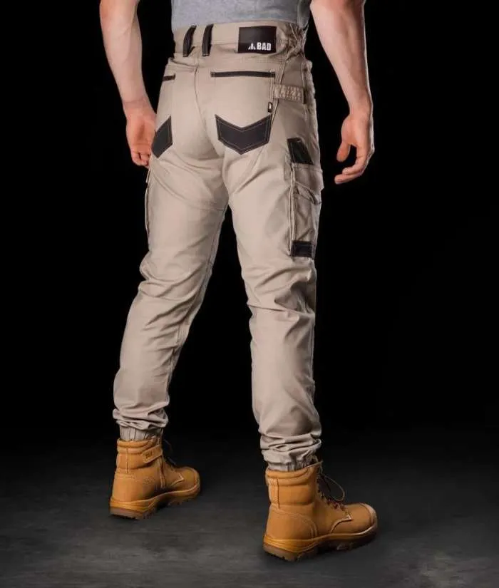 Bad Attitude Slim-Fit, Cuffed Work Pants