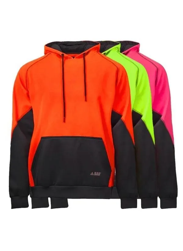 Bad Essential Women's Hi Vis Fleece Hoodie with 3M Scotchguard