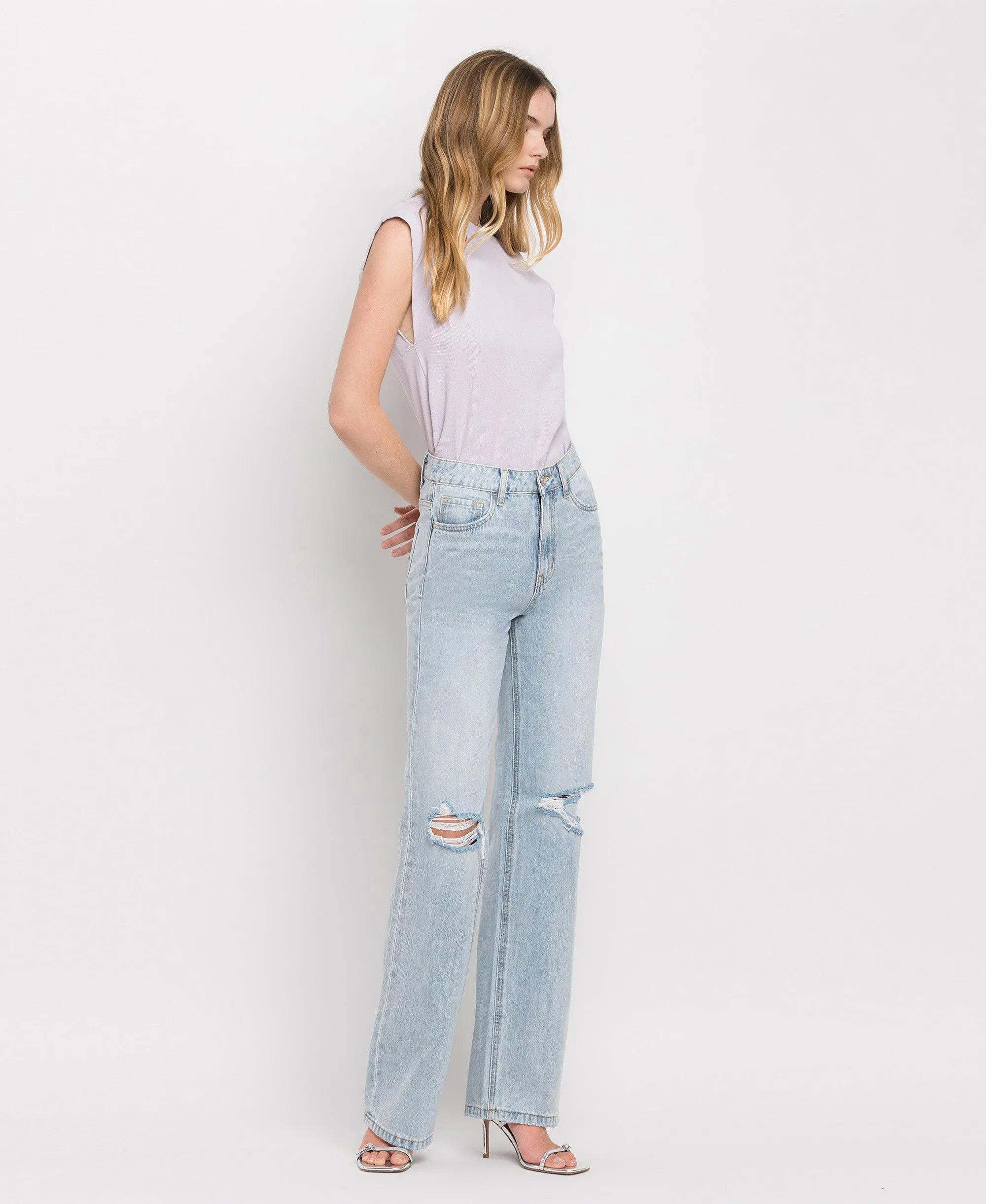 Barely Worn - Super High Rise 90's Vintage Flare Jeans