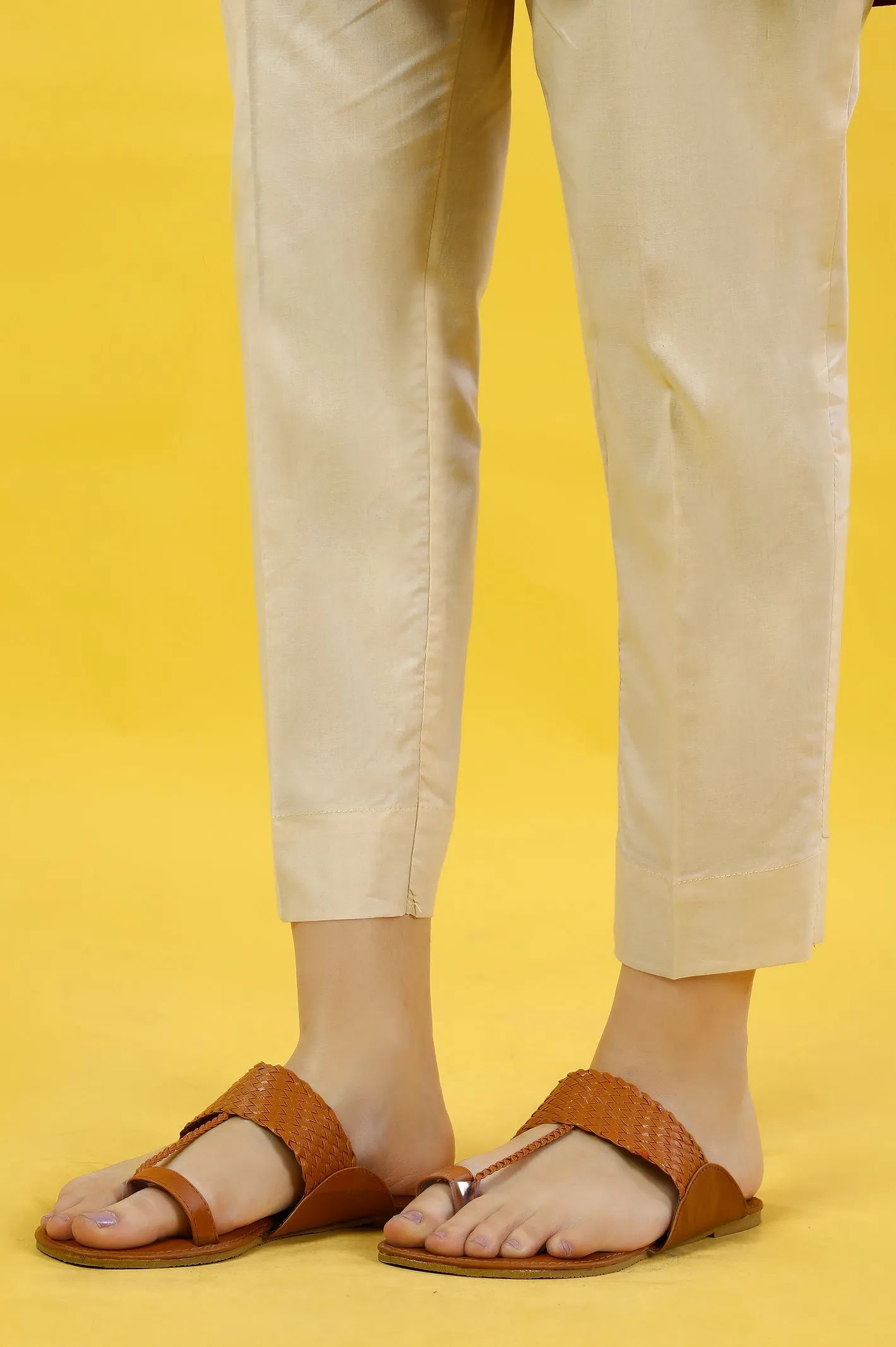 Beige Trouser