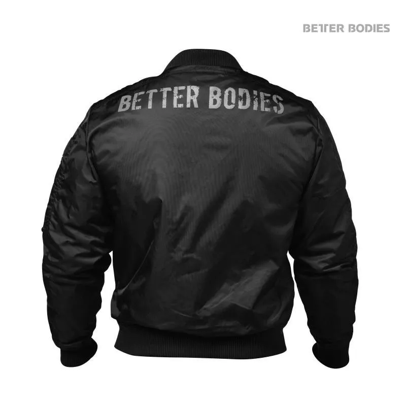 Better Bodies Graphic Jacket - Black