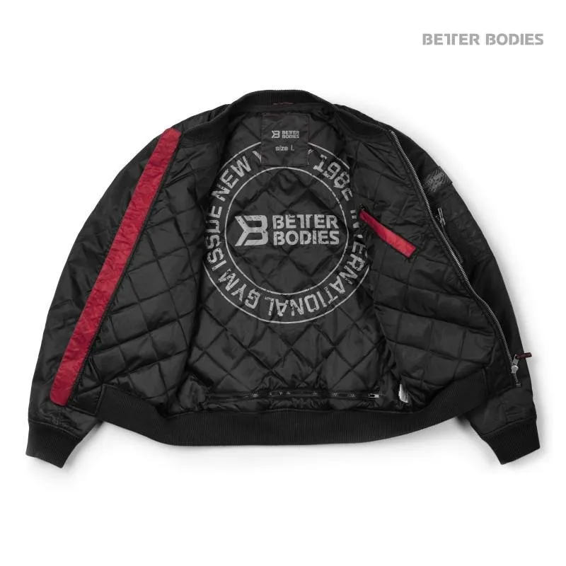 Better Bodies Graphic Jacket - Black