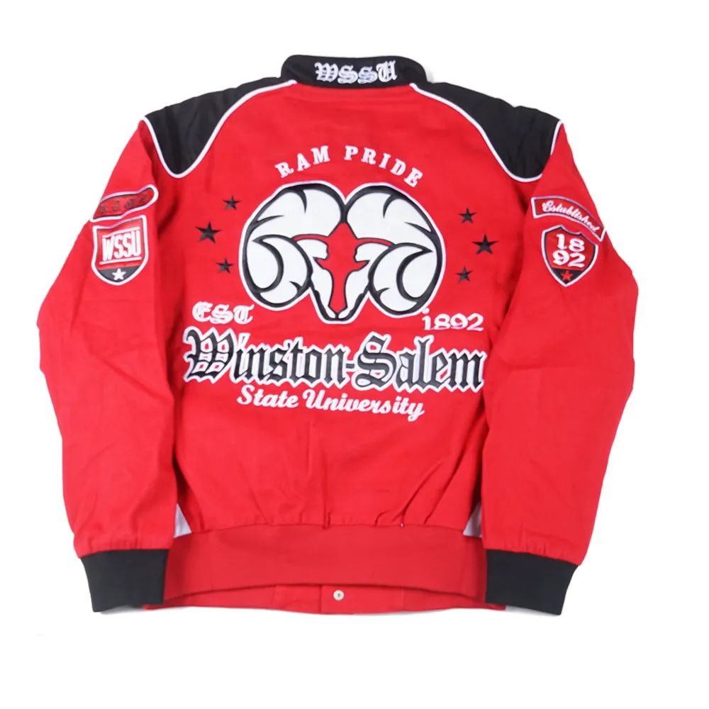 BIG BOY VARSITY JACKET - WINSTON SALEM STATE UNIVERSITY