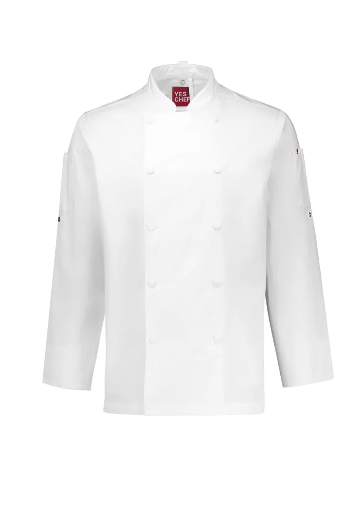 Biz Collection Mens Gusto Long Sleeve Chef Jacket (CH430ML)