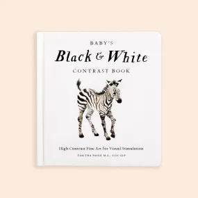 Black and White Contrast Book For Baby By Tabitha Paige