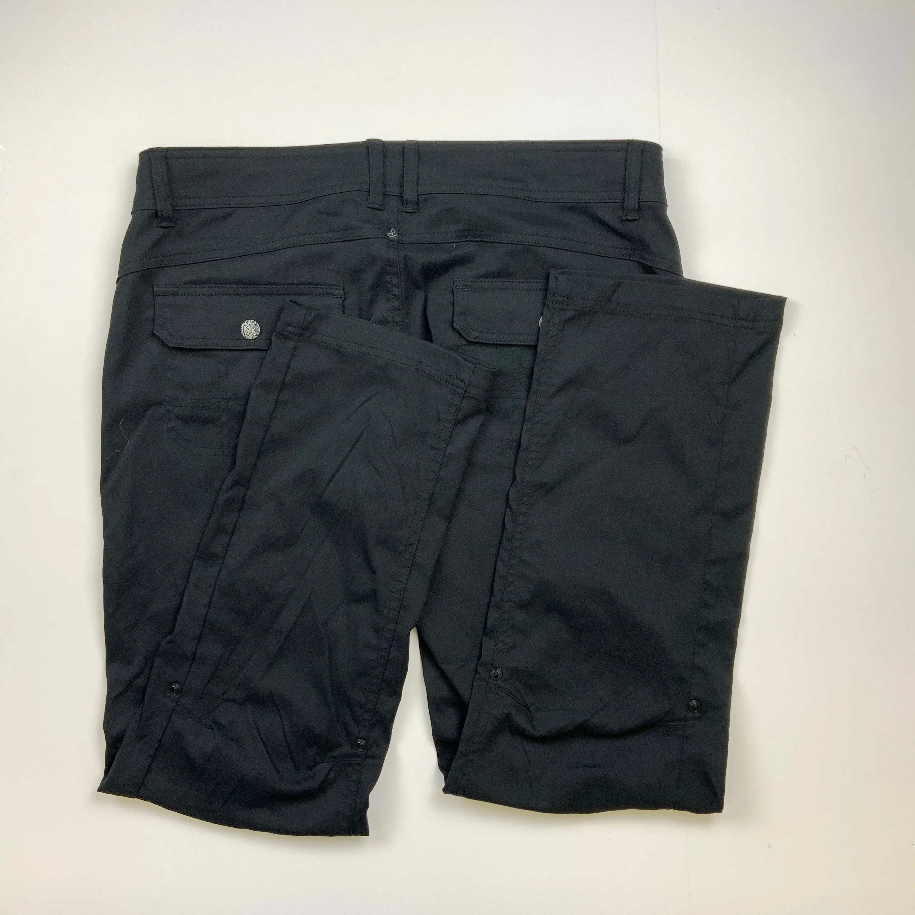 Black Pants Cargo & Utility Prana, Size 12