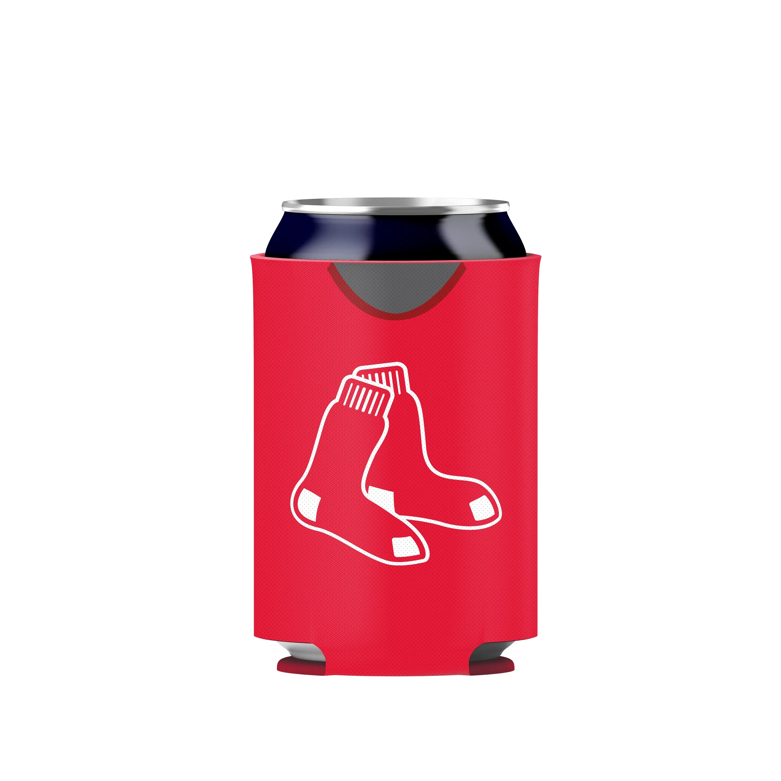 Boston Red Sox Primary Current Logo MLB Baseball Reversible Can Cooler