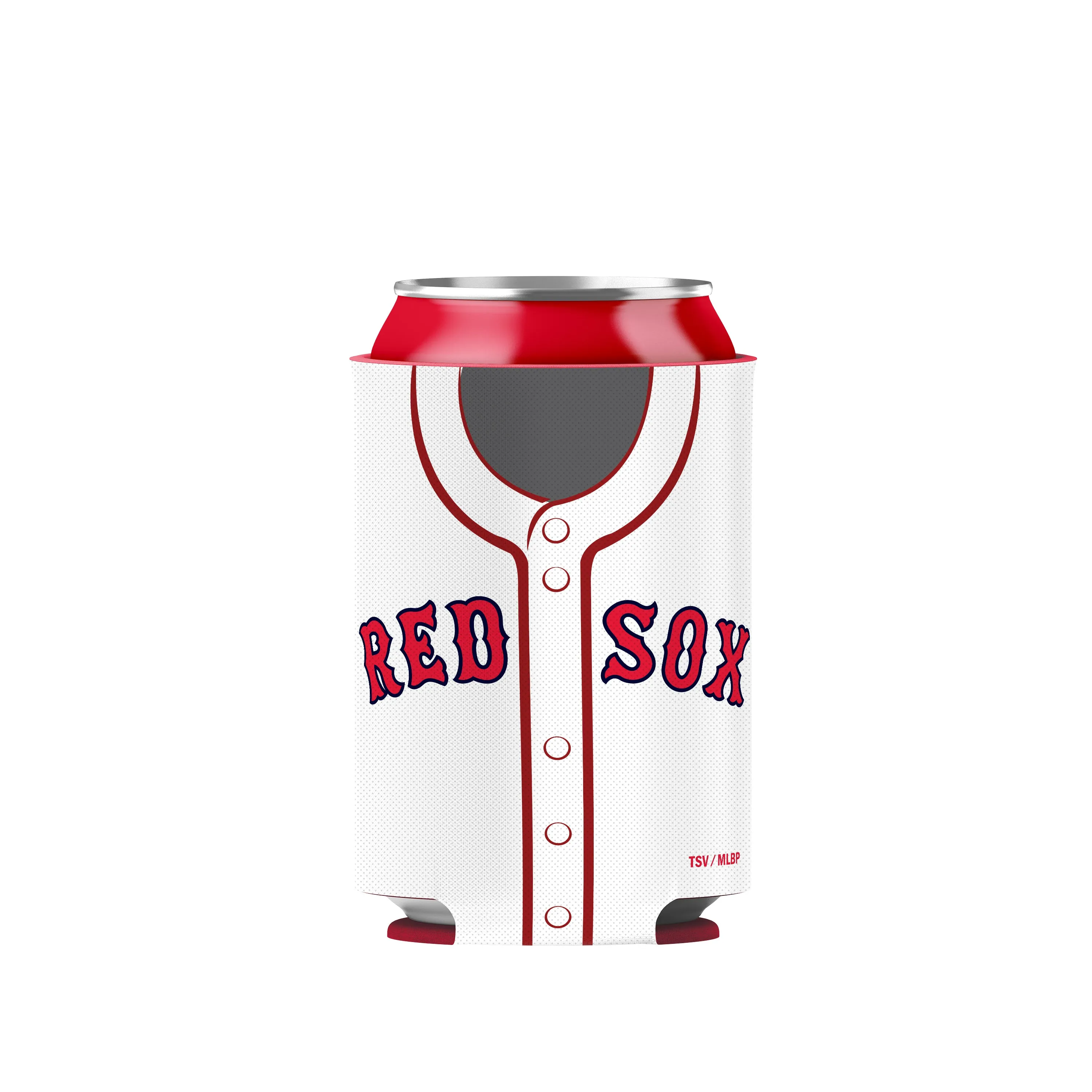 Boston Red Sox Primary Current Logo MLB Baseball Reversible Can Cooler