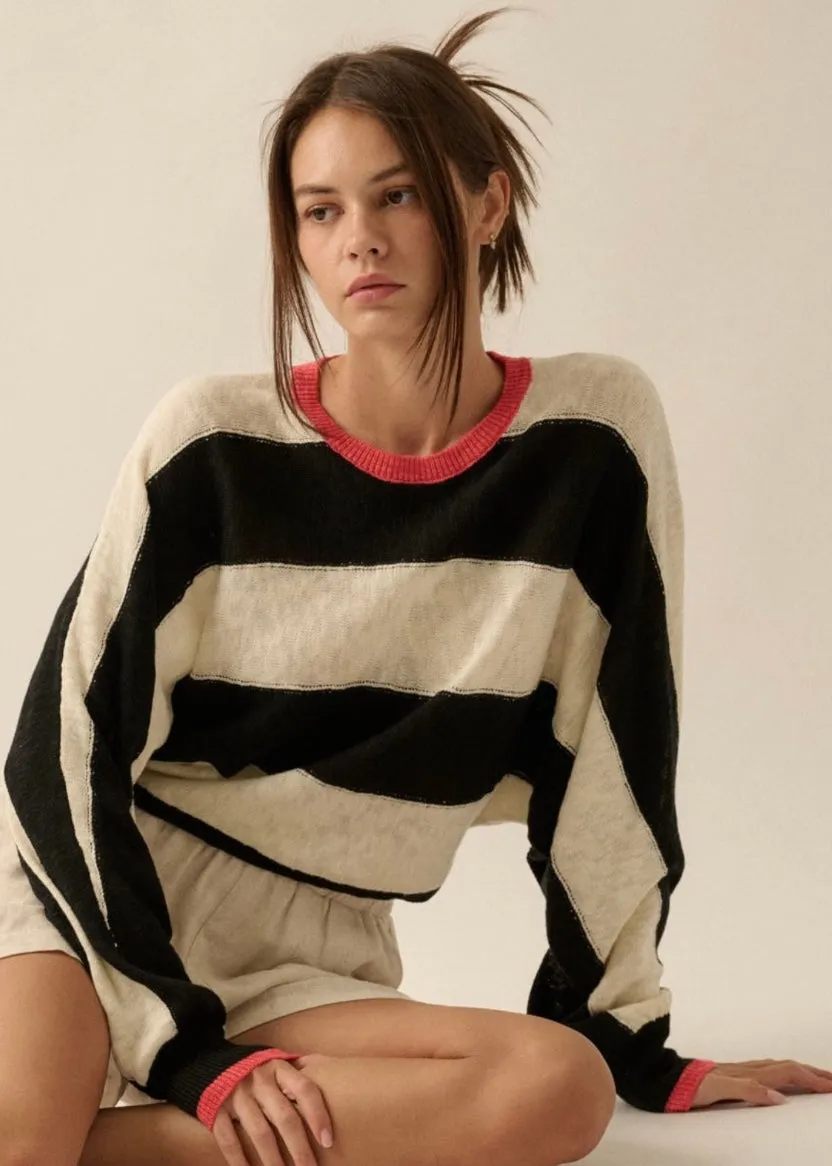 Brianna Striped Sweater