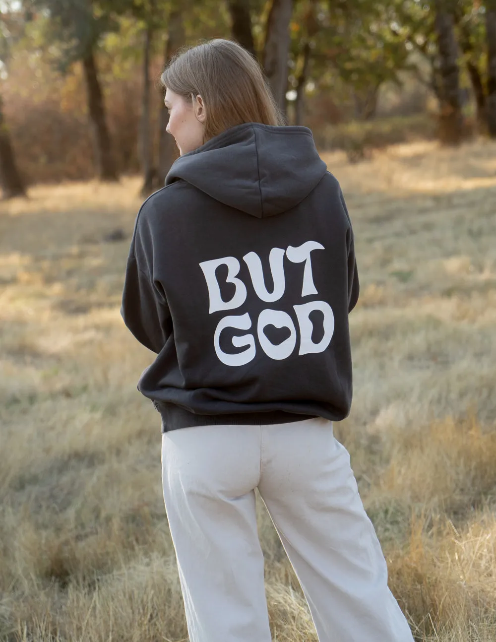 But God Grey Unisex Hoodie