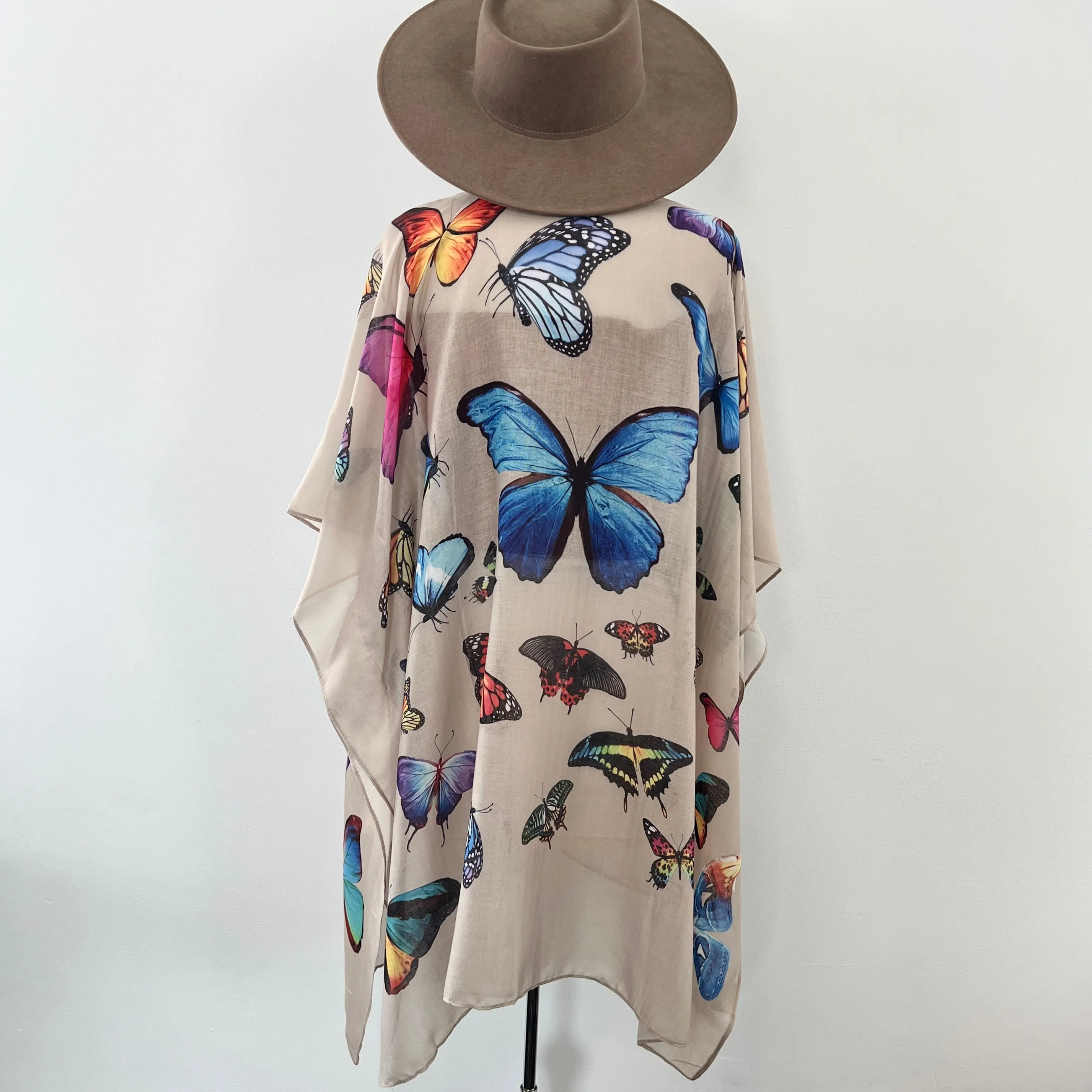 Butterfly Kimono - Taupe