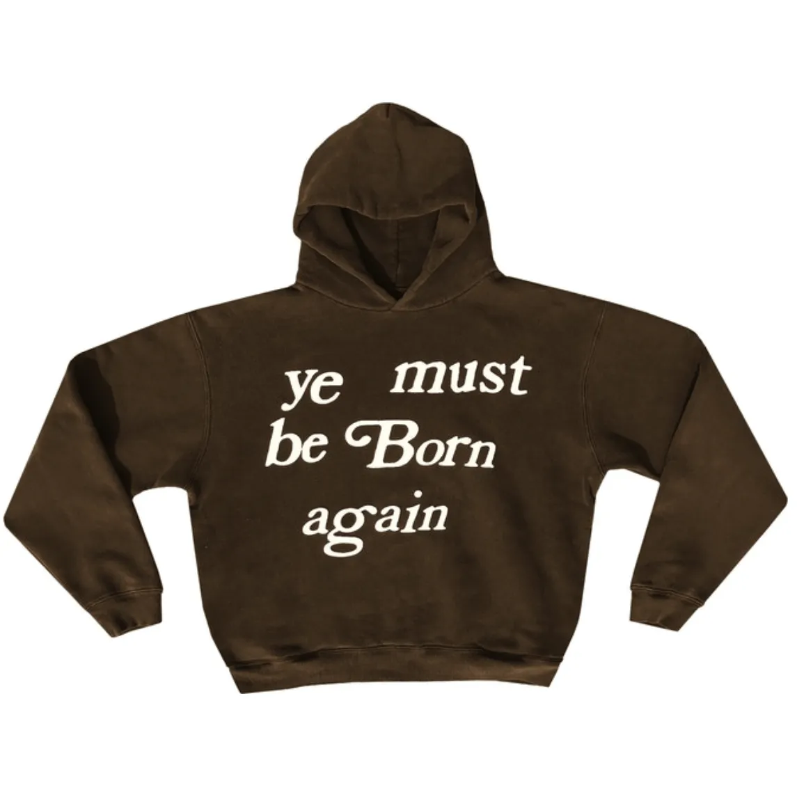 Cactus Plant Flea Market Born Again Hoodie - Brown