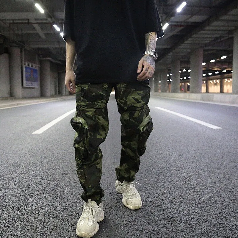 Camouflage Utility Cargo Pants