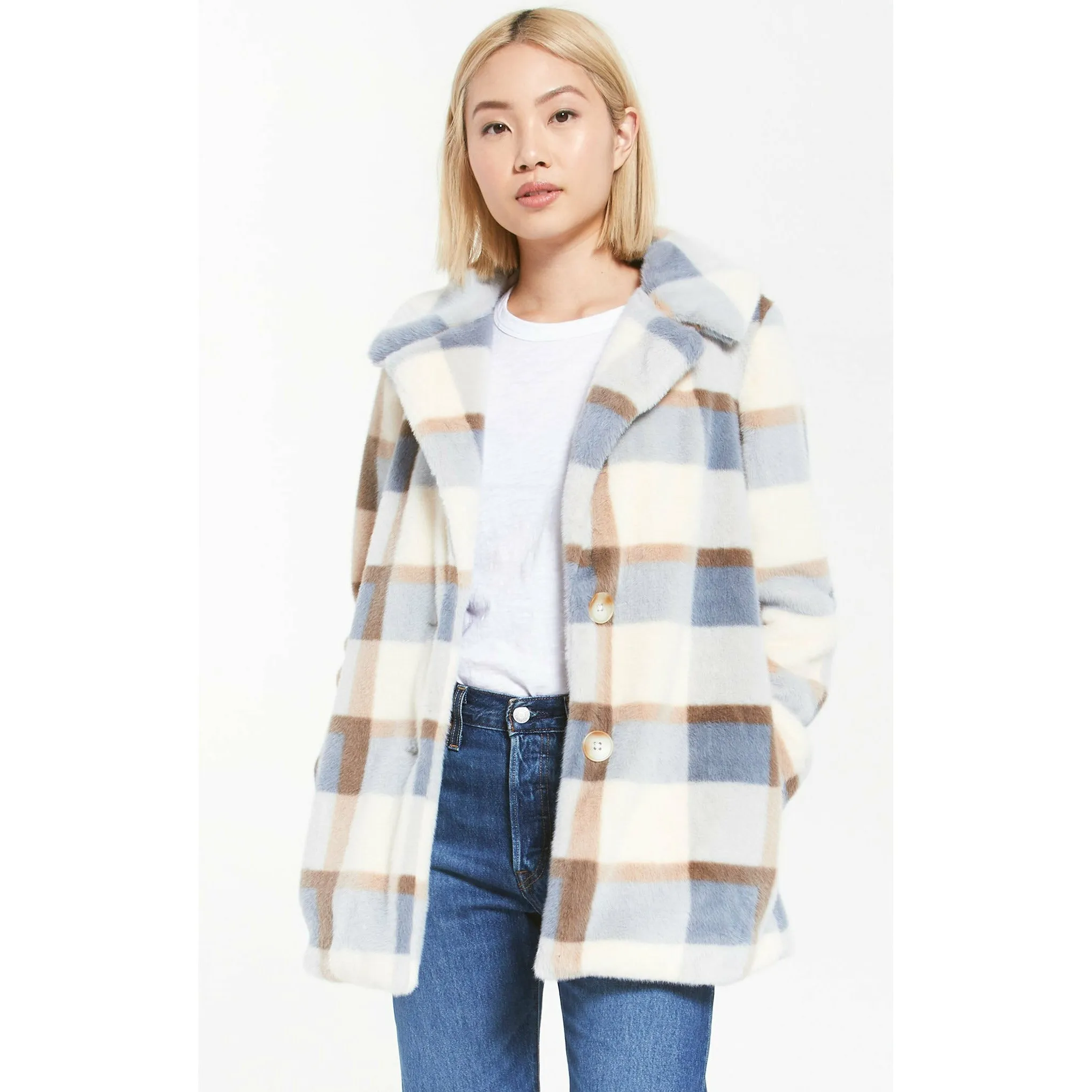 Carmen Plaid Coat