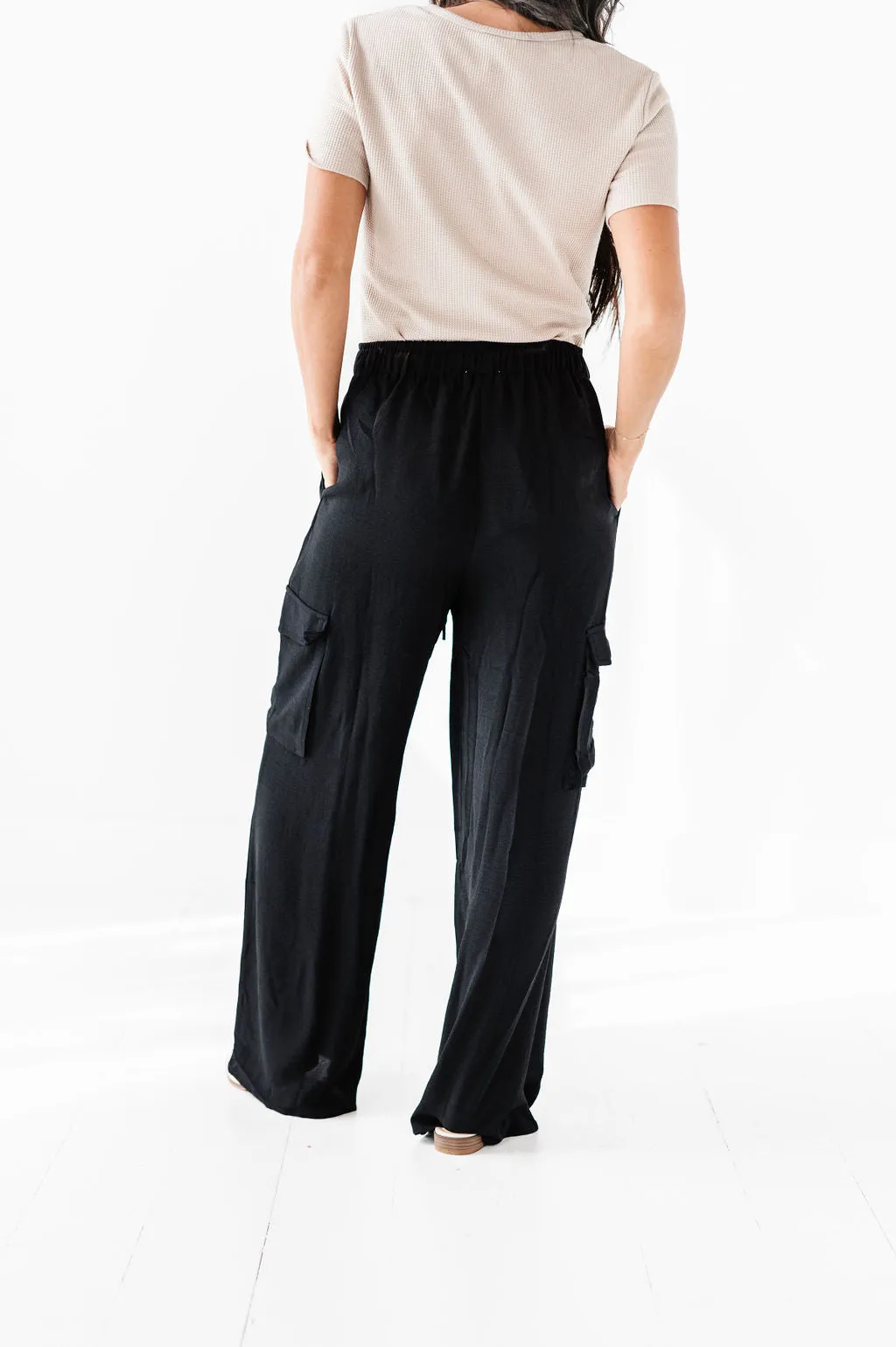 Carrie Cargo Wide Leg Pants