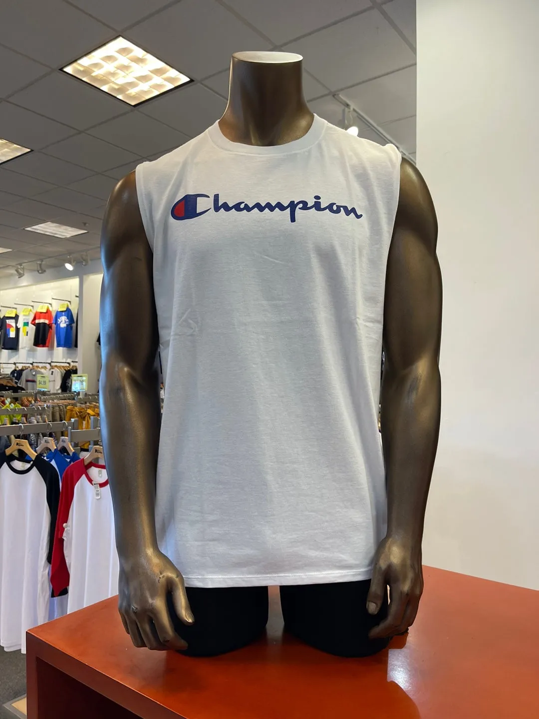 Champion Classic Jersey Muscle Tee Tank Top