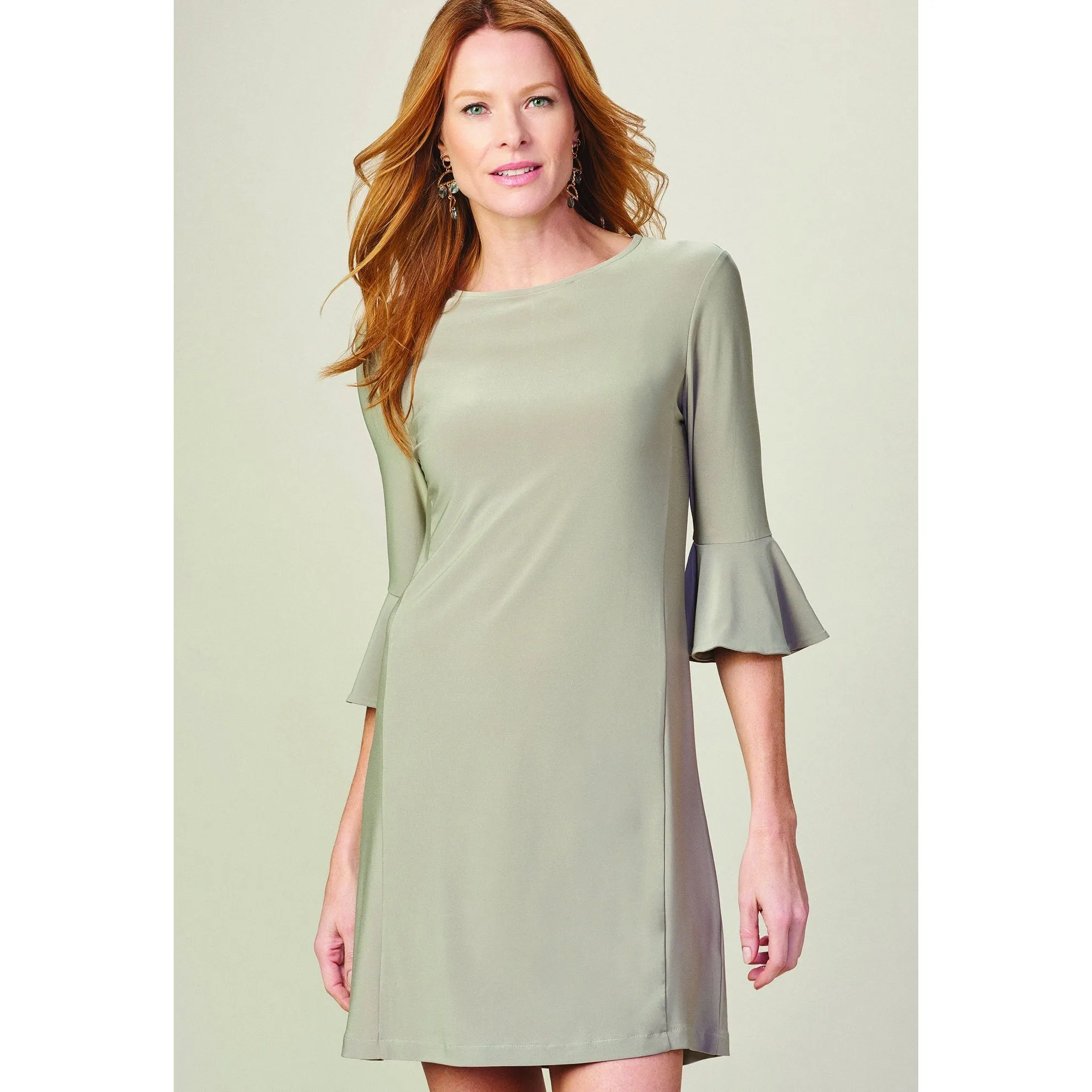 Charlie Paige Wrinkle Free Travel Dress