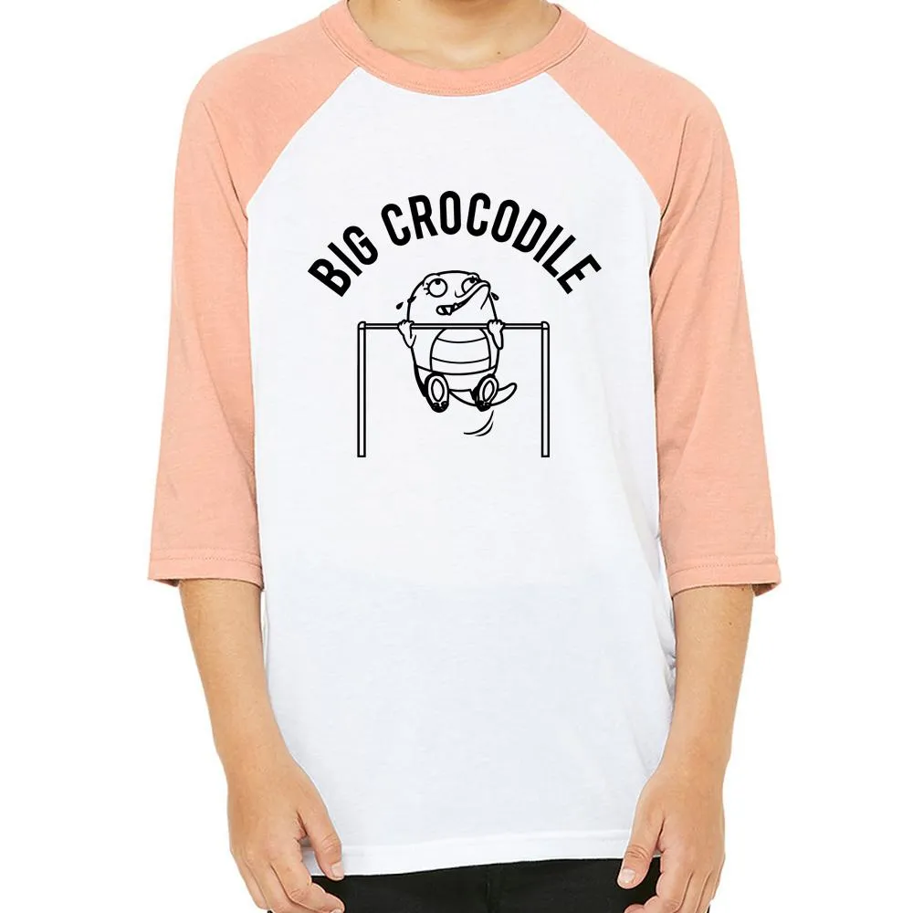 Children's baseball top - Choose your Croc