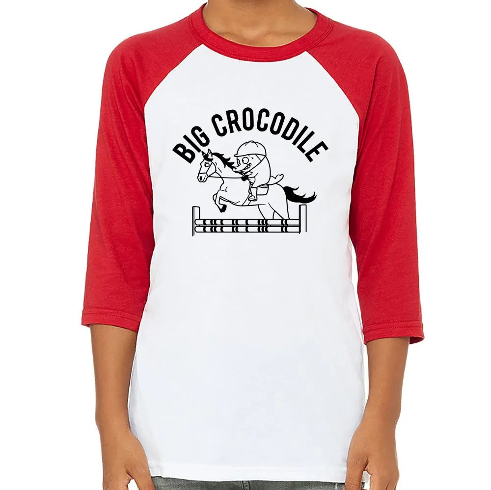 Children's baseball top - Choose your Croc