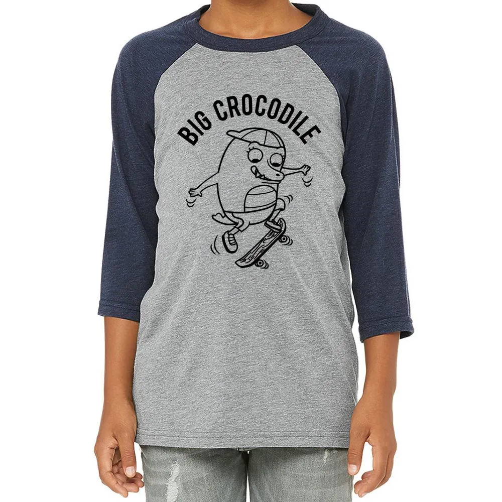 Children's baseball top - Choose your Croc