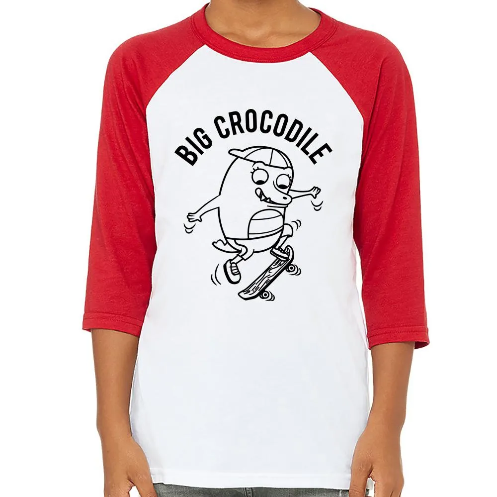 Children's baseball top - Choose your Croc