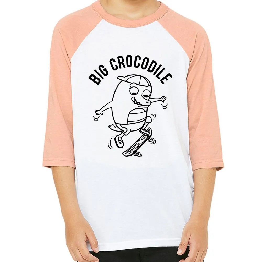 Children's baseball top - Choose your Croc