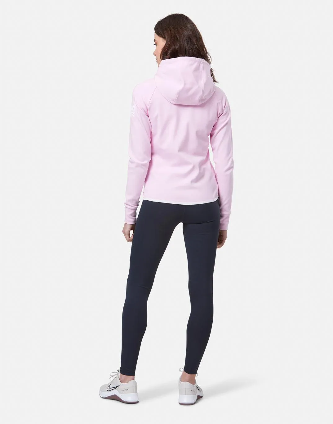 Chill Zip Hoodie in Baby Pink