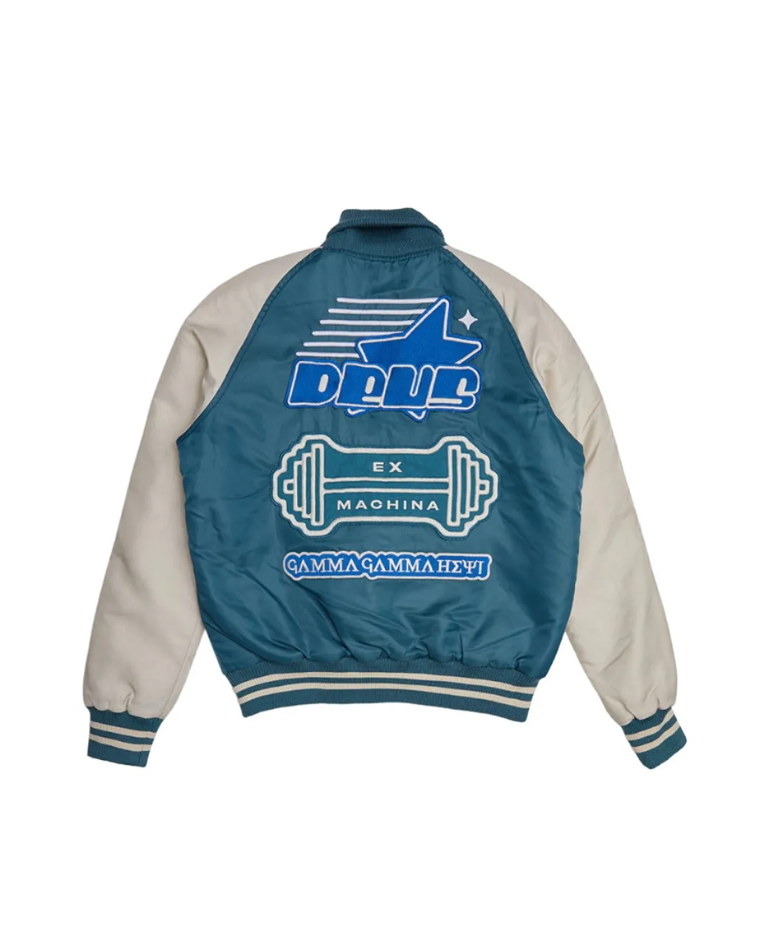 Chromatic Varsity Jacket - Mallard