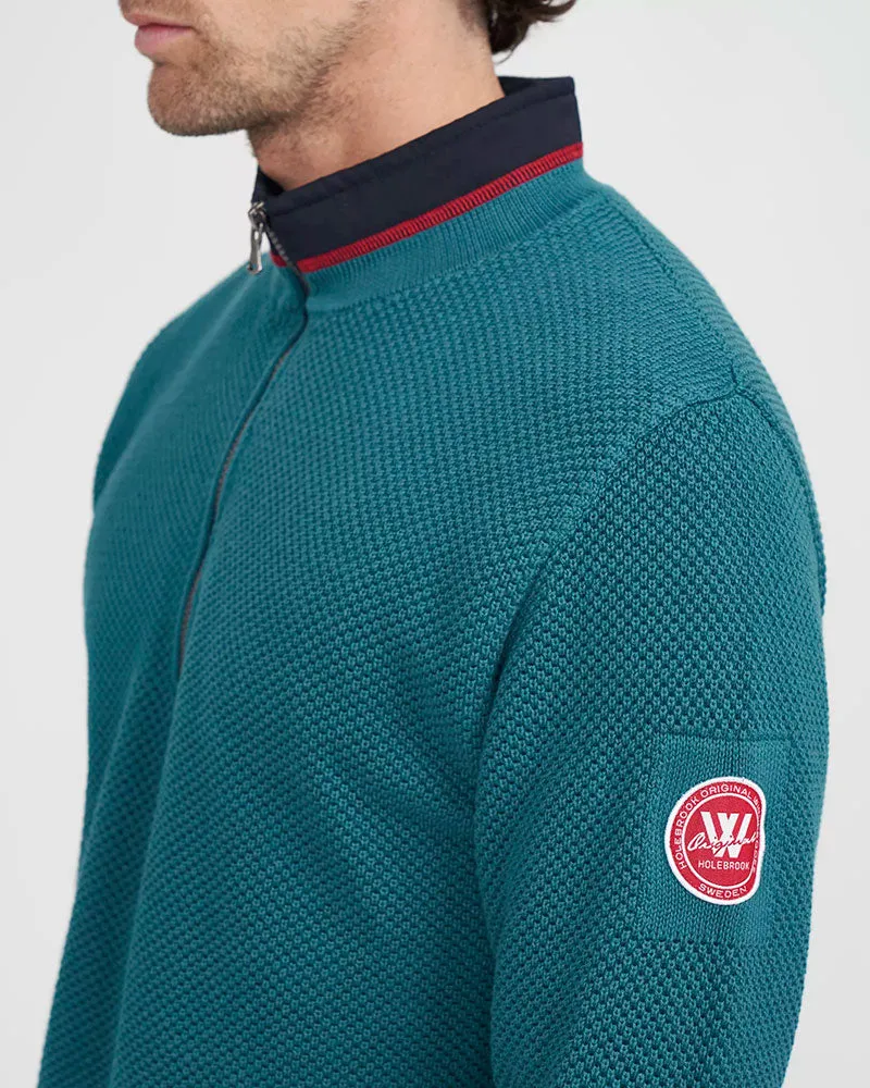 Classic Windproof Sweater - Peacock