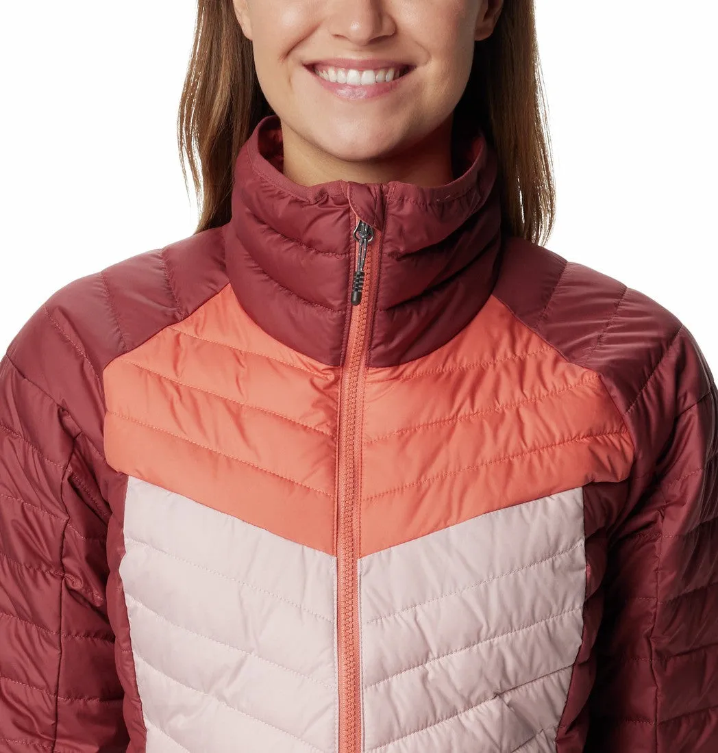 Columbia Ladies Powder Lite Insulated Jacket-BEETROOT