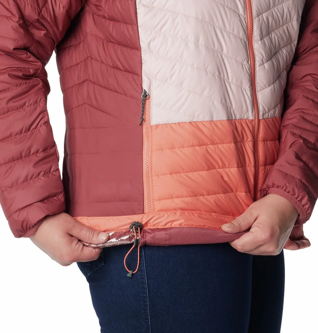 Columbia Ladies Powder Lite Insulated Jacket-BEETROOT