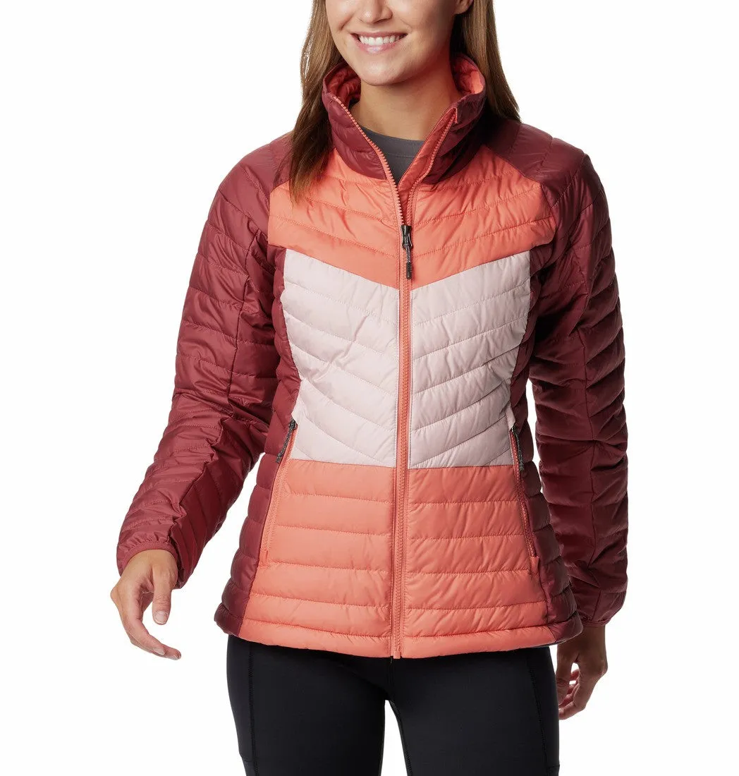 Columbia Ladies Powder Lite Insulated Jacket-BEETROOT