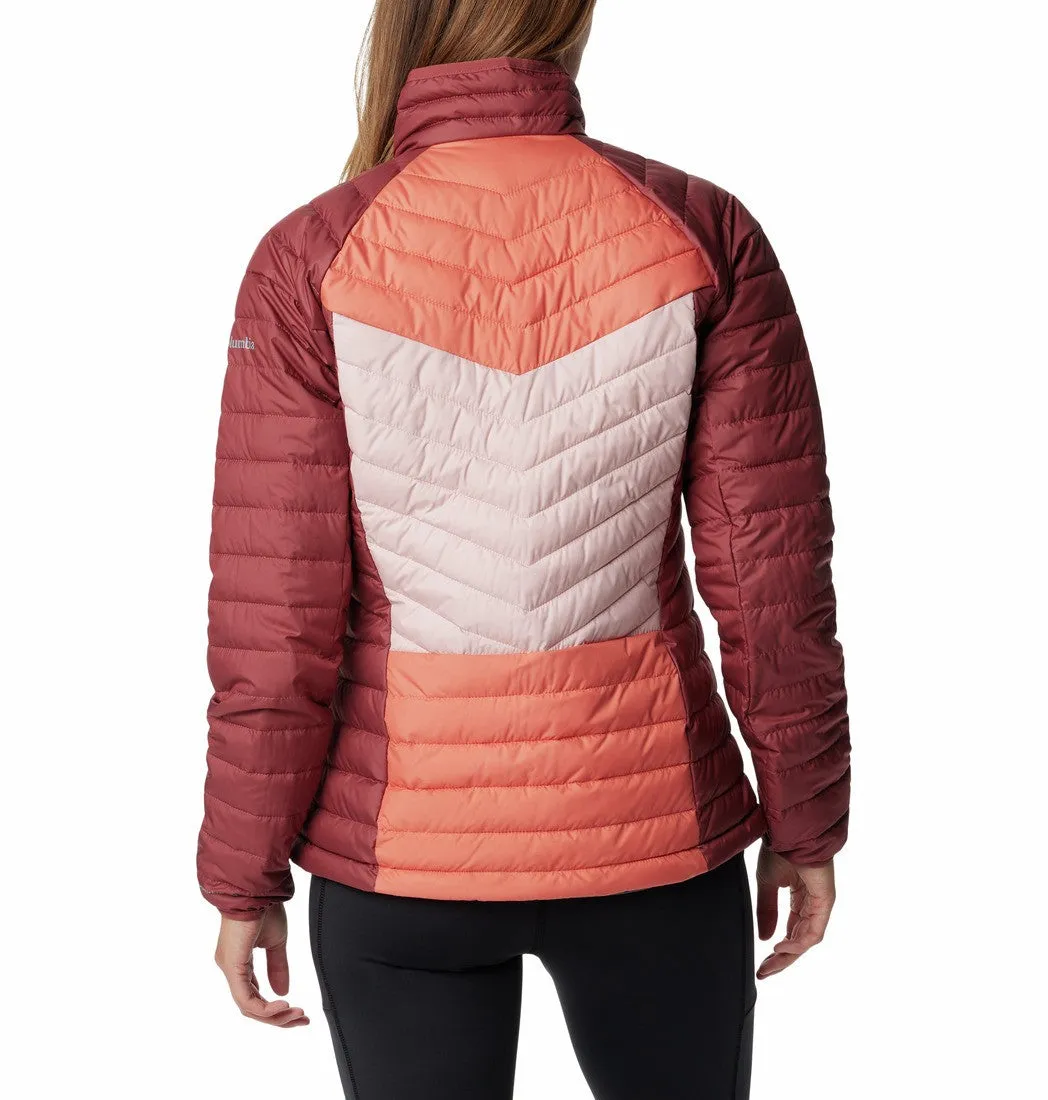 Columbia Ladies Powder Lite Insulated Jacket-BEETROOT