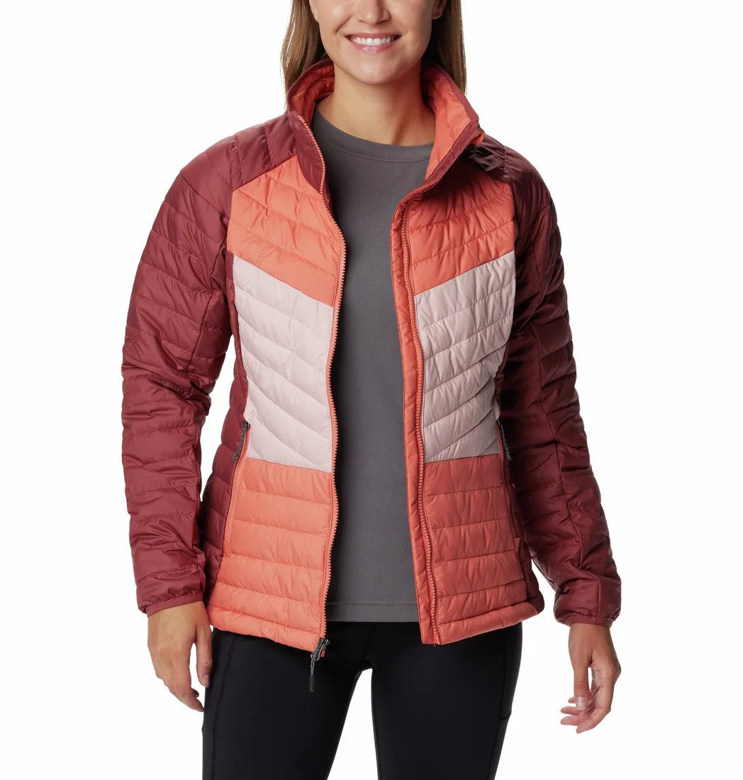 Columbia Ladies Powder Lite Insulated Jacket-BEETROOT