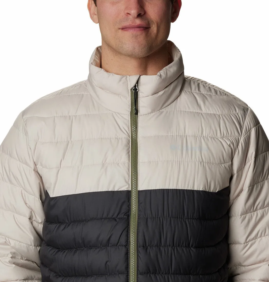 Columbia Mens Powder Lite Insulated Jacket-STONE