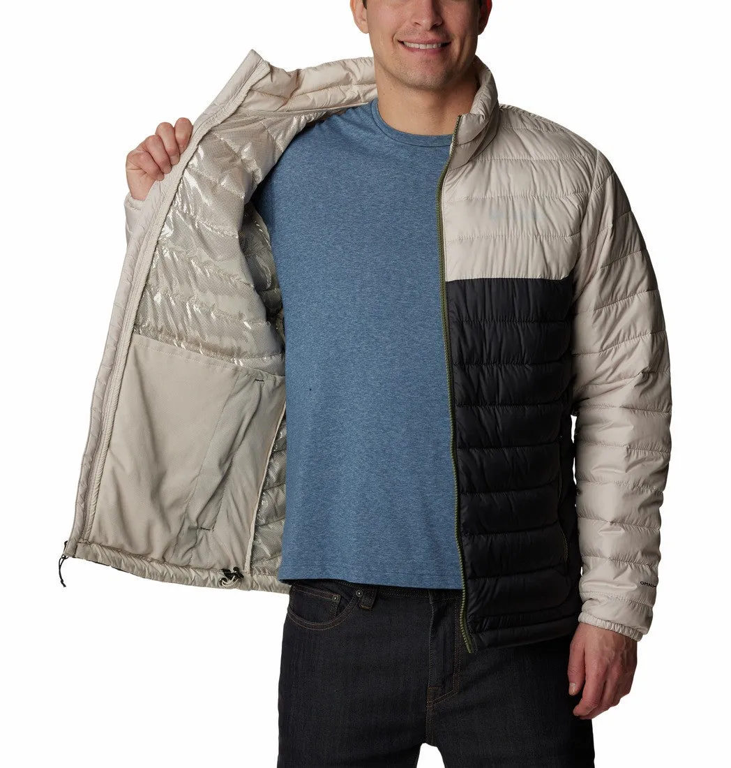 Columbia Mens Powder Lite Insulated Jacket-STONE