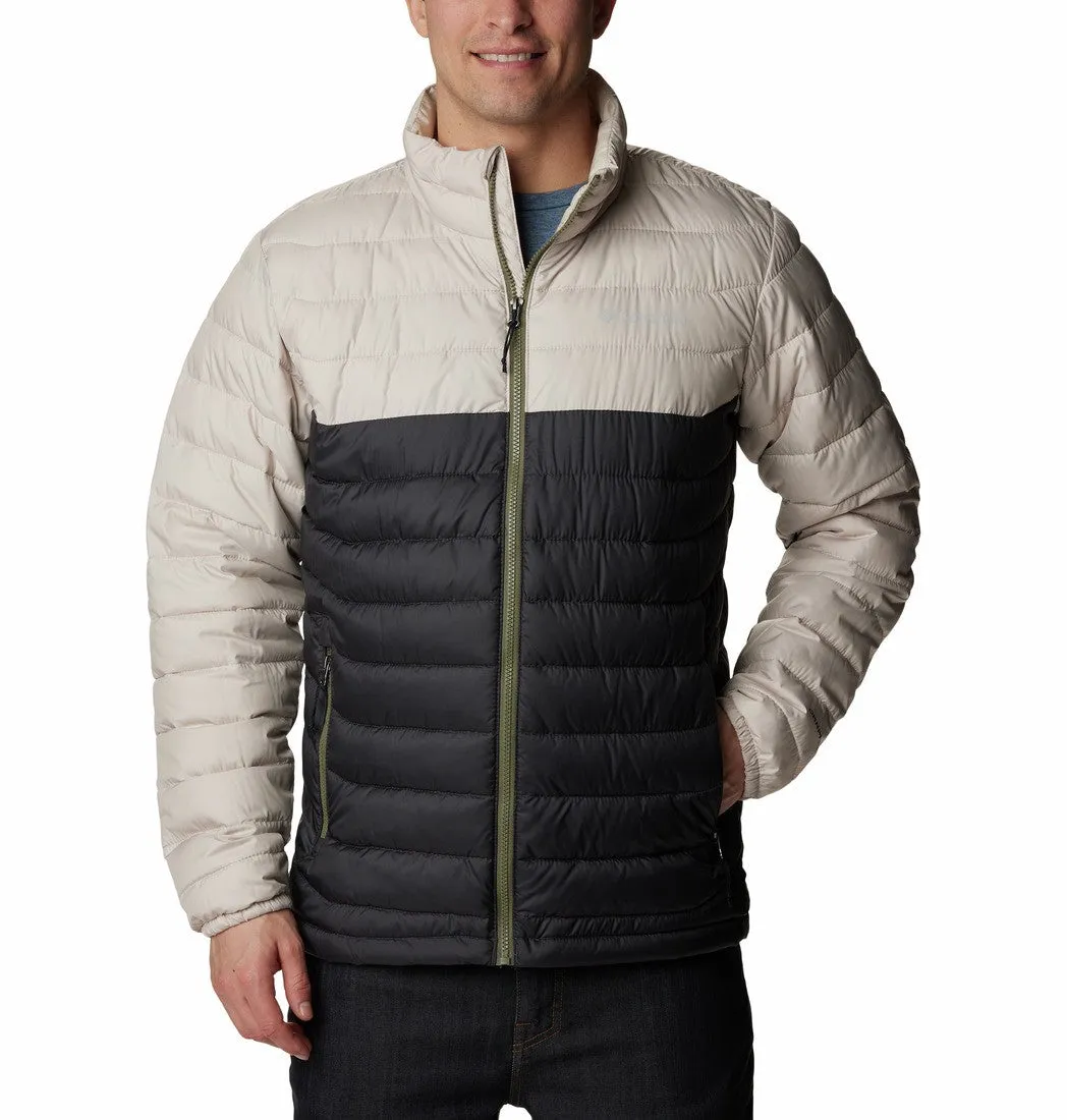 Columbia Mens Powder Lite Insulated Jacket-STONE