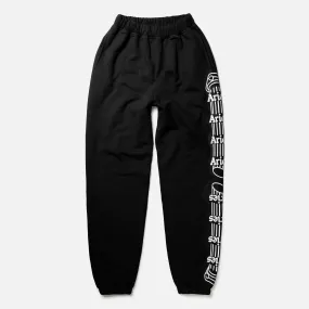 Column Sweatpants - Black