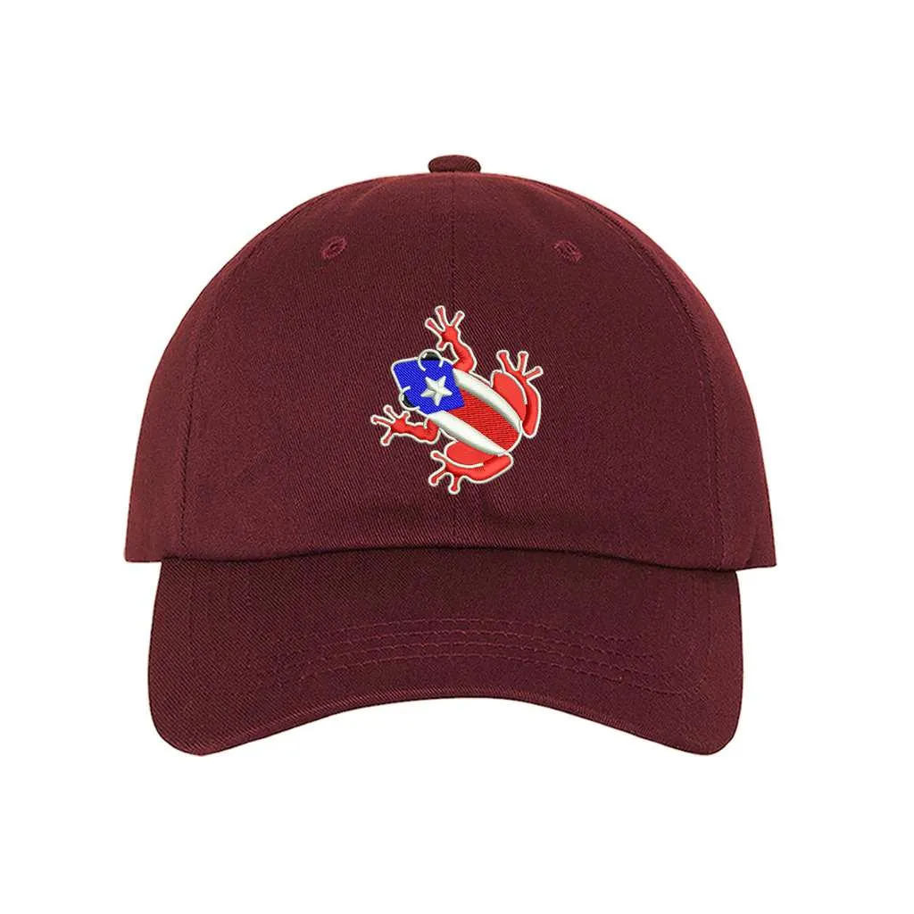 Coqui Baseball Hat - Puerto Rico Baseball Hat